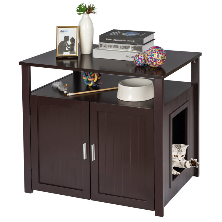 Cat box shop table